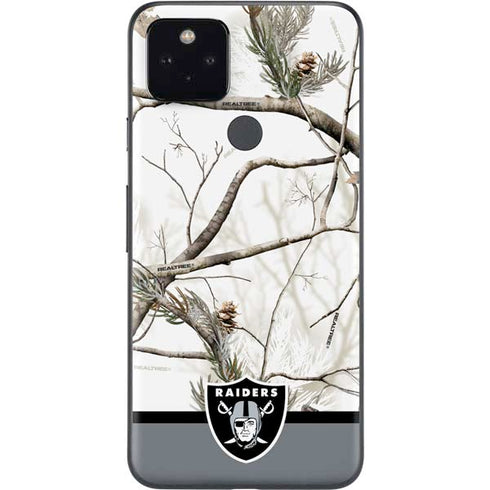 NFL Realtree Camo Las Vegas Raiders Google Pixel 5a Skin